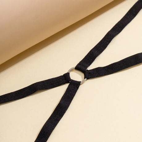 Creative Elastic Band Elastic Strap Body Chain Genjuku Style Leg Ring Leg Loop Multi-layer Jewelry Leg Chain Beach Accessories