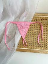 Personalized Custom Rhinestone Letter Name  Low Waist Strap Thong G-String Tanga Underwear Bikini Wife Girlfriend Custom Gift
