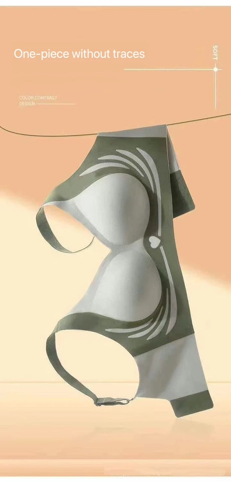 1pcs Women Seamless Bras Female Push Up Vests Style Wireless Underwears Lady Anti Sagging Comfort Soft Lingeries Ladies Camisole