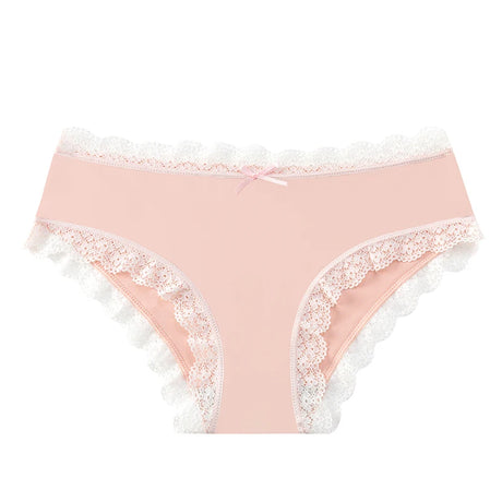 BZEL Women's Lace Floral Thongs Sexy Leopard Breathable Panties Low Waist G-String Female Fashion Underwear Cozy T-Back Lingerie