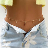 Sexy Belly Belt Waist Chain Women Summer Beach Bikinis Festival Accessories Body Jewelry Body Chain Fashion Jewelry Accessories