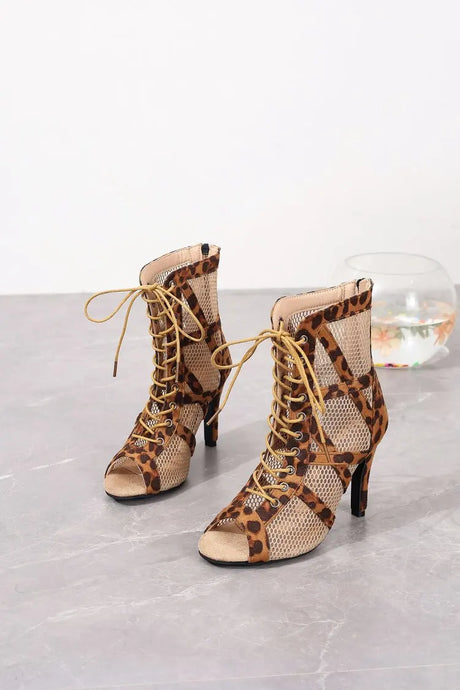 High Heels Women's Sandals New Open Toe Casual Latin Dance Shoes Girls' Ballroom Sandals Large Dance High Heels Women's Shoes 43