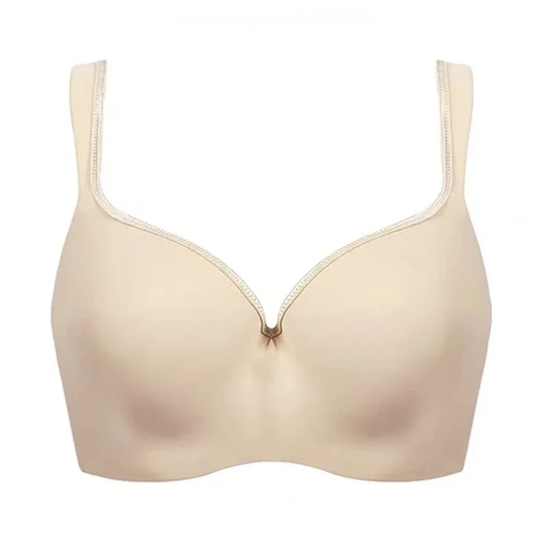 Womens Seemless Balconette Lightly Padded Push Up Bras Full Cup Support Underwire Female Lingerie 34 36 38 40 42 C D E F G H
