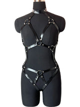 Sexy Body Harness Belt Set Tights Women Bdsm Leather Lingerie Fetish Clothing Underwear Harness Bondage Sex Toy Accessories