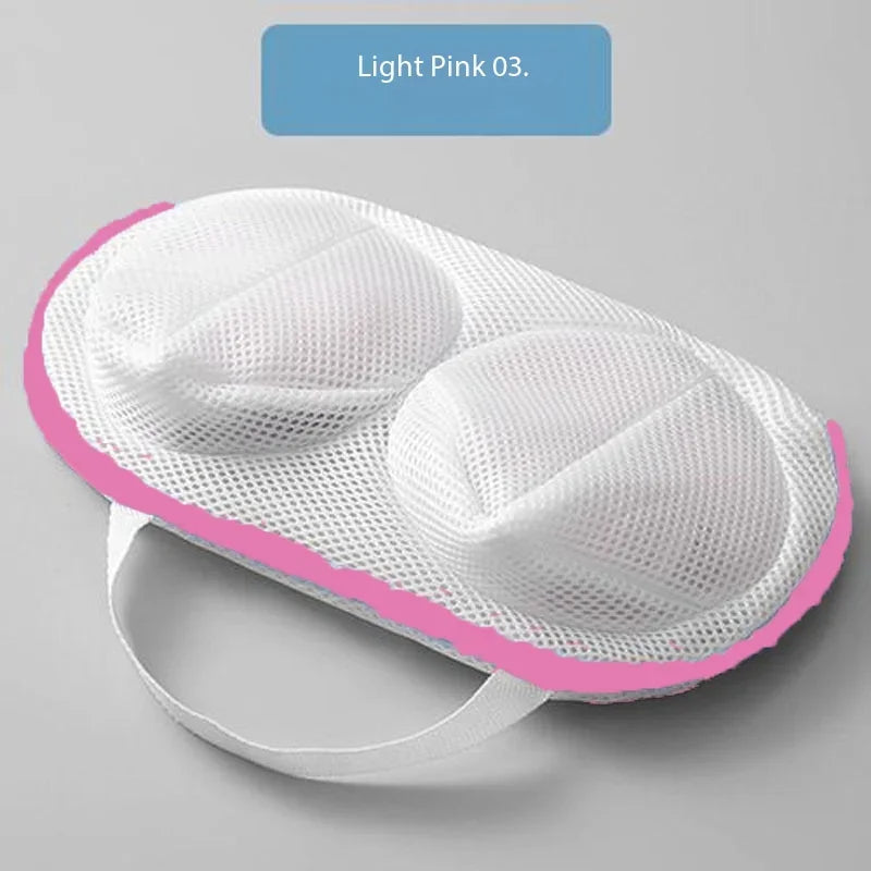 Bra Laundry Bag: Portable, Foldable, Lingerie Mesh Washing Bags for Underwear Protection—Household Pouch