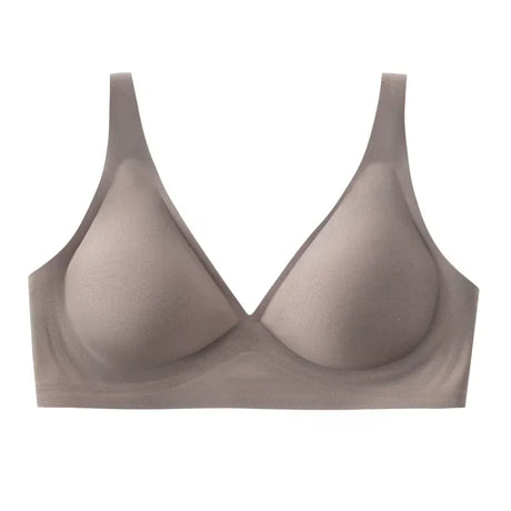 SUJIIN Sexy Wireless Bras for Women Plunge Seamless Invisible Padded Push Up Bra Comfortable Smoothing Female Bralette Bh MX074G