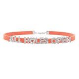 Sexy Bad Words All Holes Open Letters Choker Necklace Women Men Suggestive Adult Chocker Collar Cosplay Custom Jewelry Gift