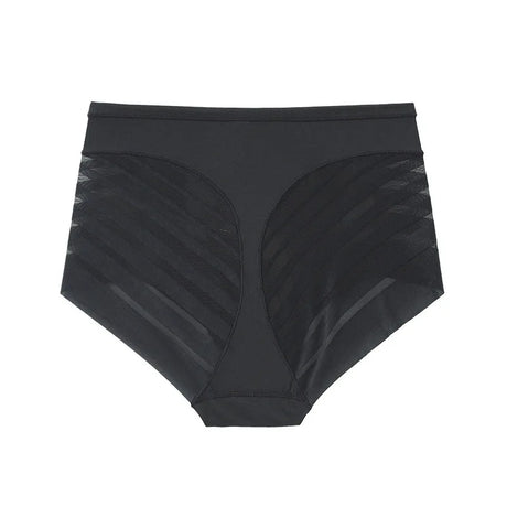 High Rise Briefs Women Seamless Panties High Elastic Panties Tummy Control Shapewear Glossy Underwear Sexy Lingerie M-3XL