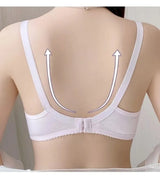 Cotton Maternity Nursing Bra Wire Free Open Breast Design Open Breast Bra Plus Size Sleep Underwear Cotton Wire Free Bra