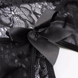 Porn Underwear Women Lace Hollow Open Bra Teddies Bodysuit Erotic Crotchless Lingerie Plus Size Costumes Sexy Deep V Bodysuits