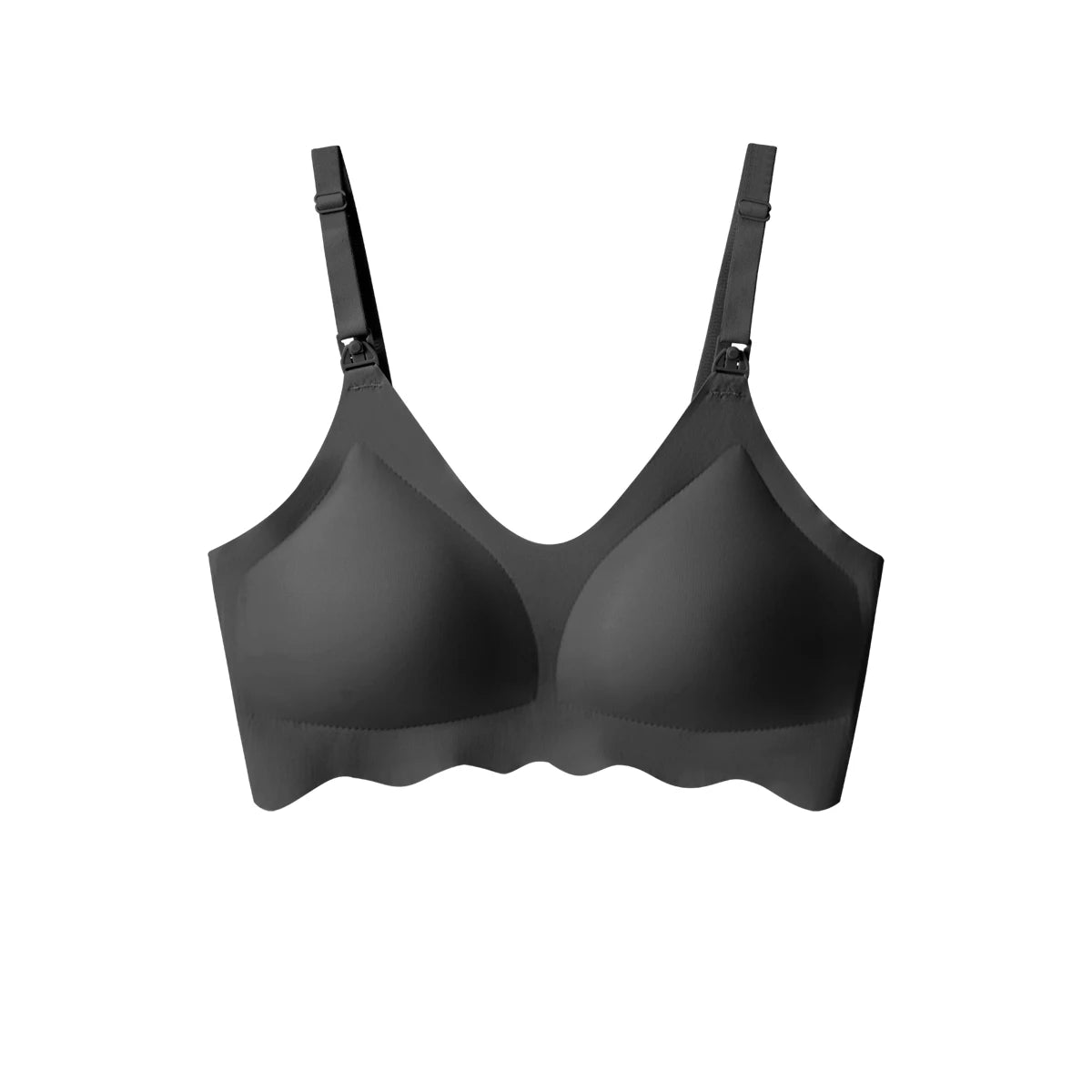 New Women Traceless Women's Comfortable and Breathable Ultra Thin Breastfeeding Bra Detachable Breastfeeding Bra