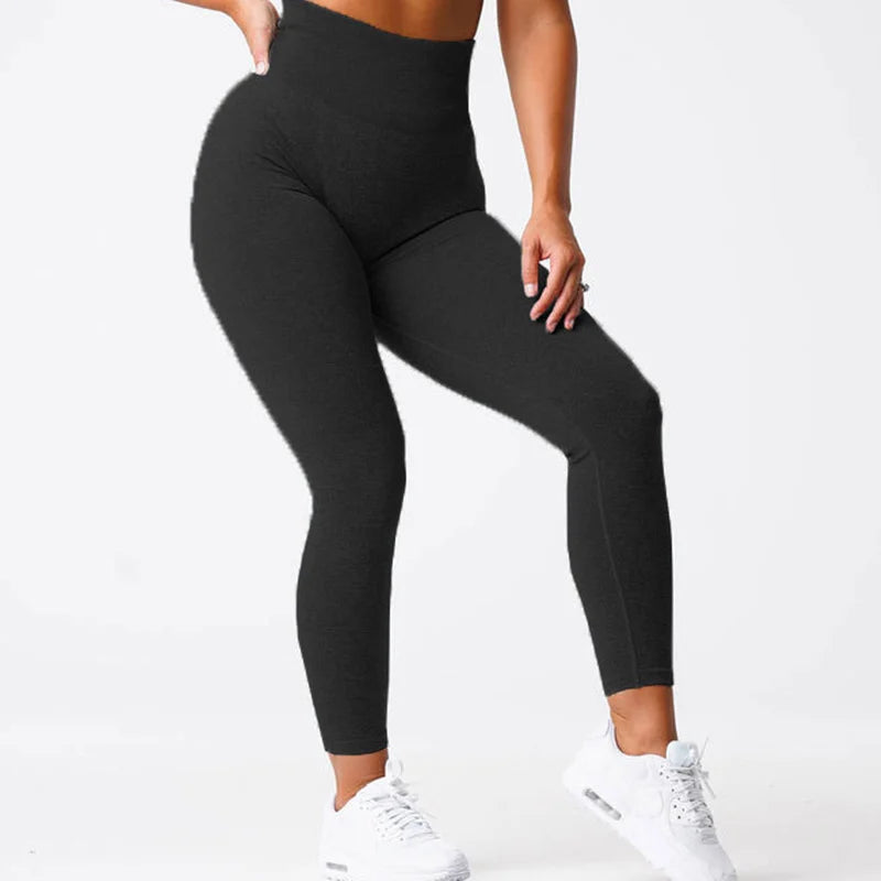 Scrunch Bum Tights Yoga Pants Leggings Women Seamless Sports Yoga Pant High Waist Ribbed Gym Clothes Fitness Workout Wear