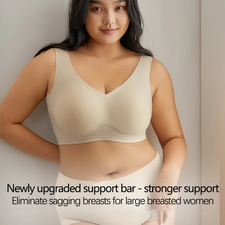 Multi-Color Solid Pattern Jelly Latex Girls' Bra Plus Size Adjustable Removable Steel Ring Everyday Spandex Marks Made