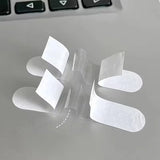 50pcs Double-Sided Underwear Clothing Tape Invisible Transparent Clothes Body Transparent Easy Tear Tape