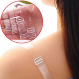 Women Clear Bra Straps Invisible Transparent Elastic Bra Belt Shoulder Straps Adjustable Underwear Intimates Accessories for PC