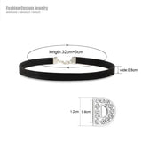 Sexy Bad Words All Holes Open Letters Choker Necklace Women Men Suggestive Adult Chocker Collar Cosplay Custom Jewelry Gift