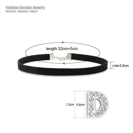 Sexy Bad Words All Holes Open Letters Choker Necklace Women Men Suggestive Adult Chocker Collar Cosplay Custom Jewelry Gift