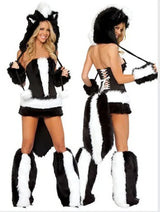 Cosplay Halloween Party Costume Ape Character Role Play Uniform Orange With Big Tail Wolf Game Costume Cosplay Costume