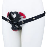 LICKER ABS Simulated Labia Cross-dresser Chastity Cage With loyalty Belt Wear Abstinence BDSM Penis Bondage Toys For Sissy Men