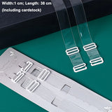 FallSweet 2/4/10/20PCS Adjustable Invisible Clear Bra Straps for Women  Transparent Elastic Shoulder Belt Lingerie Accessories