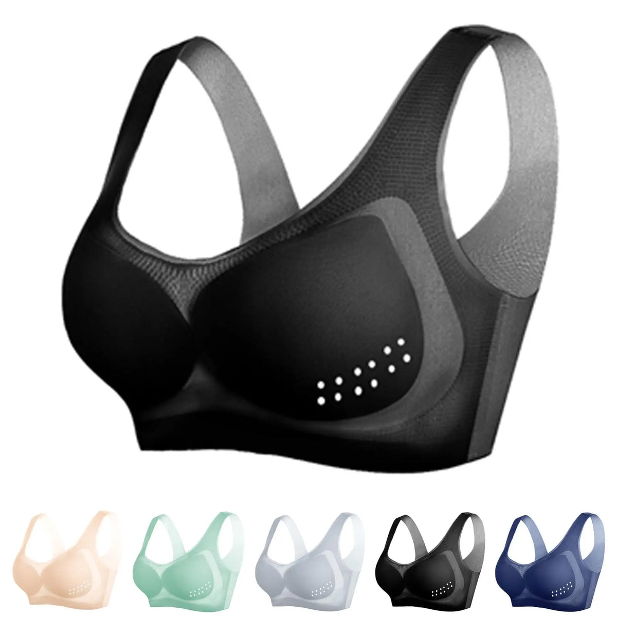 2024 Summer Seamless Ice Silk Ultra Thin Bra Ultra-Thin Ice Silk Bra Ice Silk Air Bra Ultra-Thin Ice Silk Lifting Bra