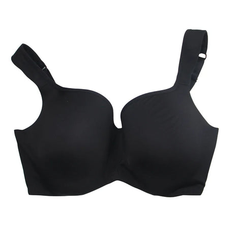 Seamless Plus-size Womens Anti-sagging Balconette Lightly Padded Push Up Bras Daily Full Cup Push-up Support Underwire Lingerie