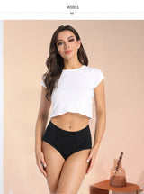 4 Layer Very Abundant Bamboo Period Panties for Heavy Flow Women Menstrual Panties Overnight High Waist Period Underwear