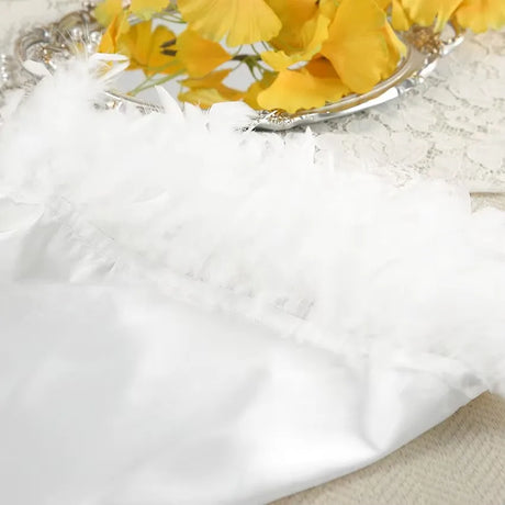 Wedding Bride Robe Morning Gown Elegant Feather Female Kimono Bathrobe Gown Sexy Rayon Summer New Sleepwear Nightwear Lingerie