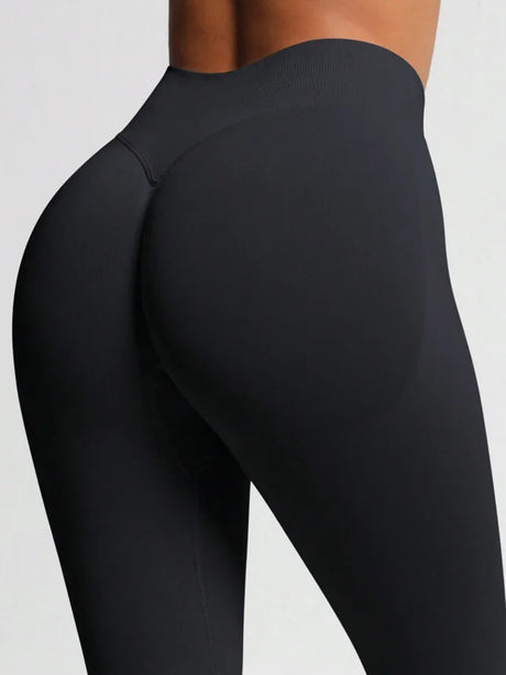 Women's Gym Tight Pants Seamless Yoga Pants Hip Lifting Workout Leggings Fitness Running Compression Sports Tights