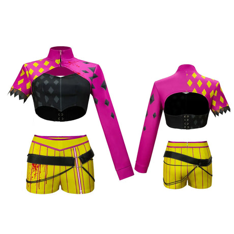 Dead by Daylight The Trickster Mina Cosplay Full Set Women Costume Halloween Comic Con Stage Performance Outfit