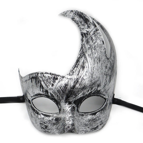 1PC Masquerade Mask Vintage Prince Mask Black Antique Copper Half Face Mask Plastic Retro Crown Masks Women Party Decoration