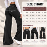 DFXEN LOGO New Women Wide Leg Yoga Pants High Waist Butt Lift Loose Fitness Gym Workout Flare Leggings Casual Sports Trousers