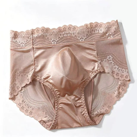 1pc Men Lace Thin Seamless Ice Silk Briefs 3D Bulge Pouch Low Waist Pantie Breathable High Elastic Soft Underwear