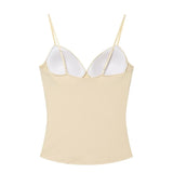 MUJER Sexy Corset Crop Top Woman Camisole Backless Short Tops for Women Sleeveless Bustier Tops Women Straps Tube Top Female