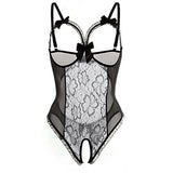 bold Costumes For Role-playing Games Sexy Open Bra Sweet woman Bandage Bodysuit Erotic Babydoll Hot No crotch Jumpsuit Uniform