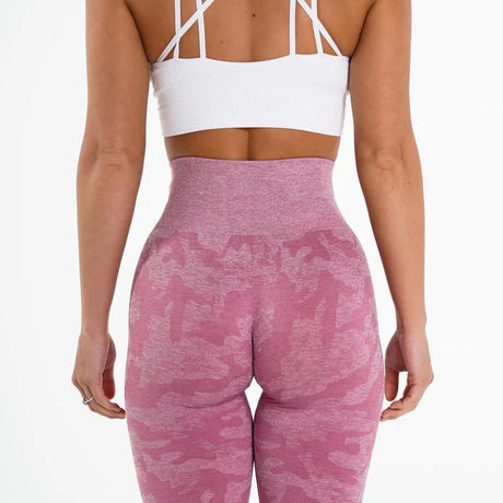 Scrunch Butt Sports Leggings Booty Fitness Tights Gym Leggings Sportswear Camo Seamless Leggings Women High Waist Yoga Pants