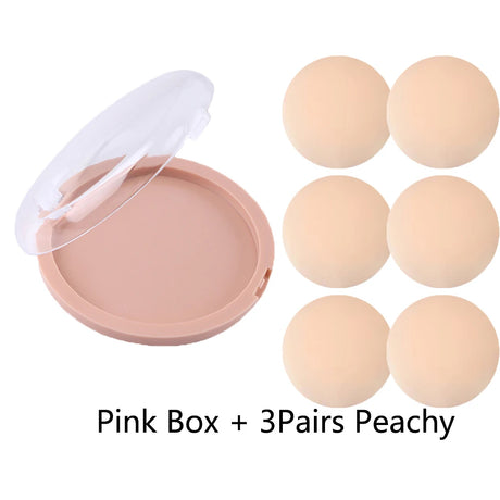 Invisible Nipple Cover Reusable Cover Ups Adhesive Silicone Nipple Pasties For Women Breast Petals Chest Stickers Sticky Bra Pad