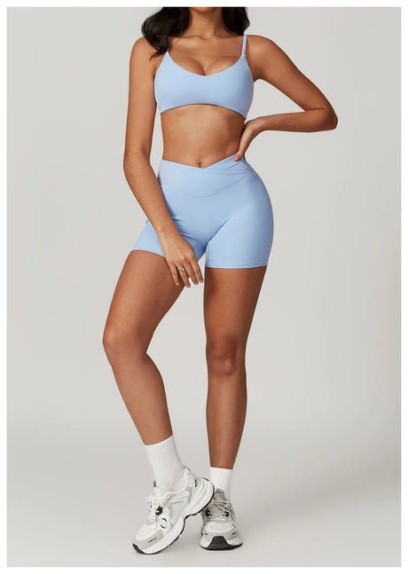 Women Fitness Shorts Sports Shorts Running Cycling Shorts High Waist Push Up Gym Shorts Workout Leggings Woman Yoga Clothing