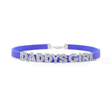 Sexy Gothic DADDYS GIRL Letters Choker Necklace Women DIY Custom Name Collar Chocker Jewelry Necklaces Customized Products Gift