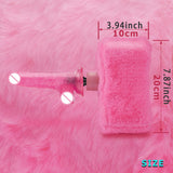 Leg Clamp Automatic Telescopic Sex Machine Plush ski sensation Female Sex Toy Masturbation Sex Machin  For men and Women