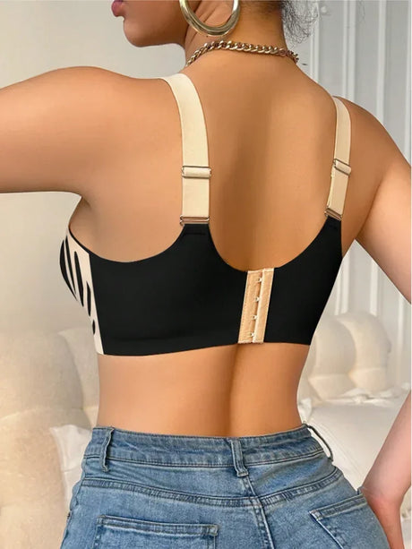 3Pcs/Set Women's Push-up Gather Wireless Bra Women Gathered Up Soft Support Adjustable Underwear Anti-sagging Seamless Bra M-2XL