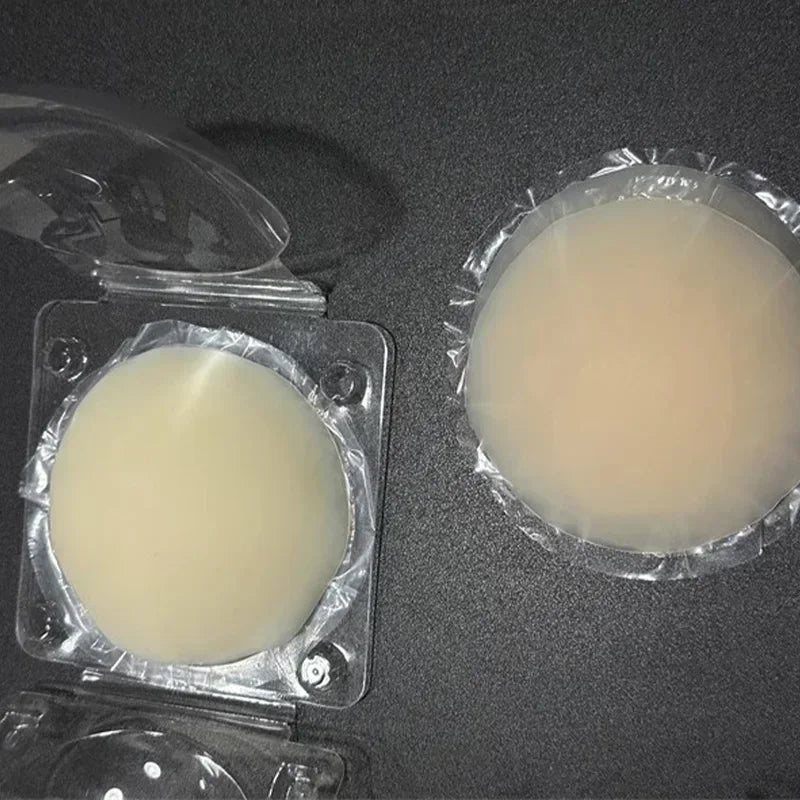 10piars Spring Summer Silicone Nipple Cover Bra Pads for Women Breathable Seamless Thin Bras Nipple Covers Invisible Lift Up Bra