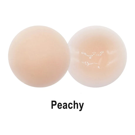Non Adhesive Body Nipple Covers Reusable Silicone Nipple Pasties No Show Breast Petals Invisible Chest Stickers Boob Tape