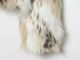 MUJER Faux Fur Women's Teddy Coat Cropped Plush Jacket Woman Winter Fluffy Coats for Women Outerwears New in Coats and Jackets
