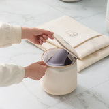 Laundry Bag Sets For Washing Machines Embroidery Fine Mesh Underwear Organizer Basket Clothes Cleaning Protect Anti-deformation