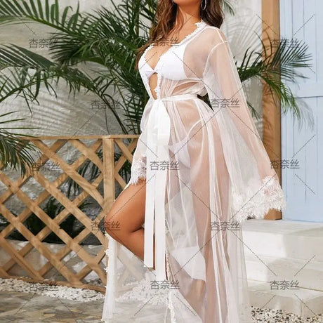 Sexy Lingerie Set Women Porno Sleepwear Lace Underwear Sex Clothes Babydoll Erotic Transparent Dress Sexy Lingerie Suit