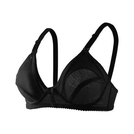 Cotton Maternity Nursing Bra Wire Free Open Breast Design Open Breast Bra Plus Size Sleep Underwear Cotton Wire Free Bra