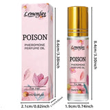 Lemonfay Pheromone Perfume Oil For Her | Alluring Feminine Scent | Long-Lasting Portable Roll-On Fragrance 15ml