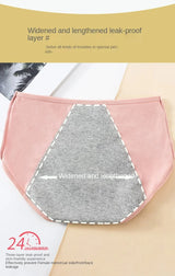 3PCS Cotton Menstrual Panties Leak Proof Breathable Sexys Panties Woman Women Girls Physiological Pants Women's Intimates M-XL
