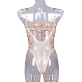 One-piece Backless Floral Embroidery Lace Bodysuit Women 13 Colors String Jumpsuit Lace Up Fancy Sexy Bodysuit Body Femme
